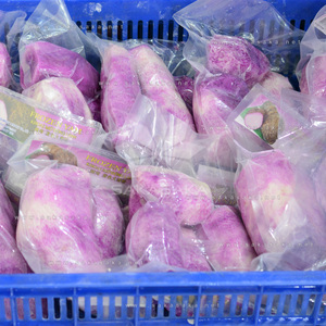 หัวไชเท้าสีม่วงแช่แข็งหั่นบางๆสับ iqf ผักหัวทั่วไป - Product Image 4