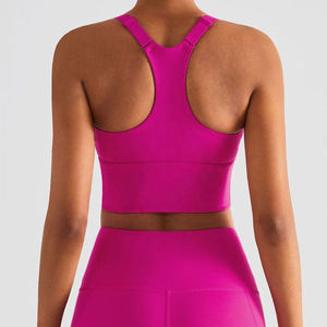 Sujetador de Yoga transpirable ligero para mujer, conjunto corto de entrenamiento, ejercicio, gimnasio, ropa de verano, ropa activa de secado rápido 2026 - Product Image 5