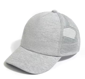 Gorra Trucker Unisex Gris de Malla, 6 Paneles, Ajustable, Color Sólido, Casual, Primavera Verano, Adulto, 56-58CM - Product Image 6