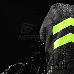 Chaqueta de seguridad vial reflectante de alta visibilidad de diseño personalizado transpirable de secado rápido 100% poliéster servicio OEM de alta calidad - Product Image 5