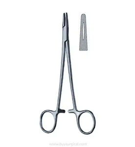 Vente chaude Tc Forceps forceps Porte-aiguille courbé en acier chirurgical pince anti-moustiques Instruments chirurgicaux frais instrument - Product Image 1