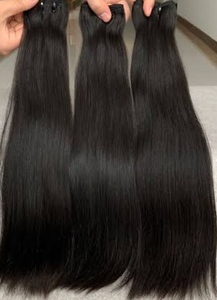 Mèches indiennes lisses, mèches de cheveux crus non traités, vente d'usine depuis l'inde - Product Image 4