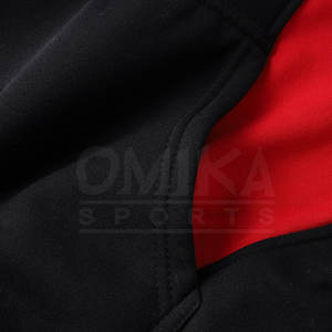 เสื้อฮู้ดผู้ชายฤดูหนาวคุณภาพสูงออกแบบโลโก้ใหม่มีซิปมีฮู้ดพิมพ์ลายสีล้วนขนาด XS - Product Image 5