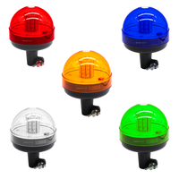 NIGHTUP 12V 24V Phare de signalisation robuste pour l'exploitation minière et le transport routier, Lampe de balise LED puissante, CE R10 ROHS IP65
