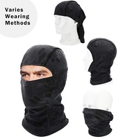 Masque de ski, bonnets anti-poussière, cagoule avec camouflage par sublimation, randonnée, camping, cagoule, sports de plein air, chasse, couvre-chef