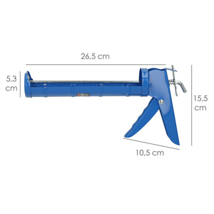 Pistolet à silicone bleu Basic. - Product Image 2