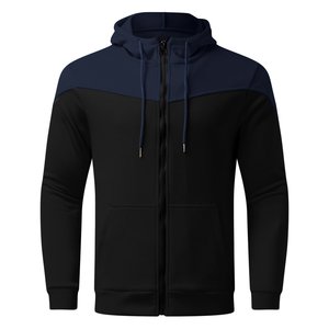 Veste à capuche unisexe personnalisée à fermeture éclair brodée écologique et surdimensionnée avec motif imprimé pour hommes et femmes tendance 2025 - Product Image 5