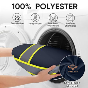 เสื้อแจ็คเก็ตมีฮู้ดผ้าขนแกะ PPE เสื้อแจ็คเก็ตมีฮู้ดสะท้อนแสงสำหรับฤดูหนาวอากาศหนาวเสื้อผ้าป้องกัน - Product Image 5