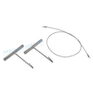 Sierras Gigli ortopédicas multifuncionales de acero inoxidable, herramientas médicas eléctricas manuales, venta en línea - Product Image 5