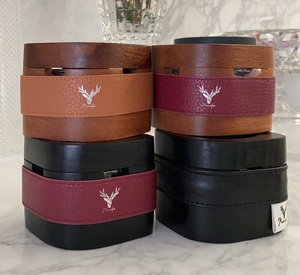 Quemador de incienso de madera indio, evaporador de mano de cuero para uso religioso Dukhoon Medkhan Bakhoor - Product Image 6