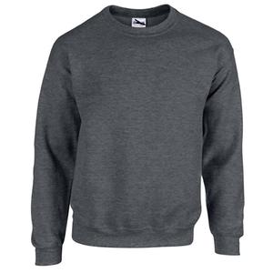 Logo personnalisé Raglan Sweatshirts à manches longues pour hommes couleur unie avec impression réfléchissante personnalisé par impression personnalisée - Product Image 4