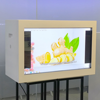 Vitrina Publicitaria con Pantalla LCD Transparente de 21.5 Pulgadas