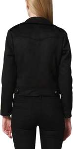 Veste en faux cuir à manches longues avec fermeture à glissière pour femmes de qualité supérieure Motard OEM - Product Image 3