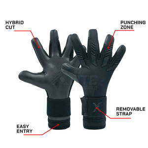 ถุงมือผู้รักษาประตูมืออาชีพ หนังระบายอากาศได้ดี น้ำหนักเบา ทนทาน กันลื่น ปิดนิ้วเต็มรูปแบบ ปิดด้วยแถบตีนตุ๊กแก ใช้ได้ทั้งชายและหญิง - Product Image 6