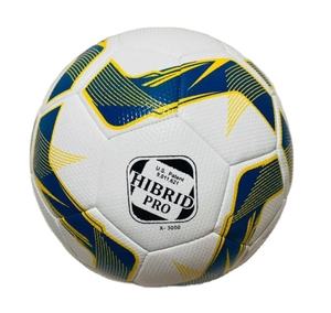 Ballon de football en cuir PU hybride personnalisé, taille 5, thermocollé, écologique, durable, entraînement et match, logo OEM, qualité - Product Image 1