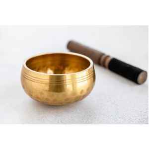 ชามร้องเพลงทำด้วยมือทำจากโลหะทองเหลืองสำหรับโยคะบำบัดทางศาสนาชามร้องเพลงสำหรับตกแต่งบ้าน - Product Image 6