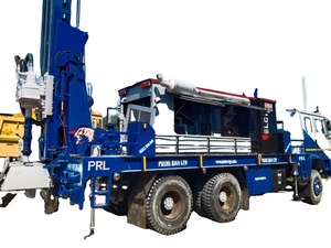 รถขุดเจาะบ่อน้ำ 300 เมตร ติดตั้งบนรถบรรทุก พร้อมเครื่องอัดอากาศ ขาย - Product Image 2