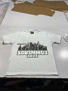 Camiseta de algodón con lavado ácido para hombre con impresión DTF Etiqueta de cuello personalizada 100% algodón Los mejores precios de Tansy Industry - Product Image 3