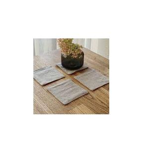 Posavasos de lino personalizable, posavasos de lino creativo para Bar y Casa, posavasos cuadrado, gran oferta - Product Image 4