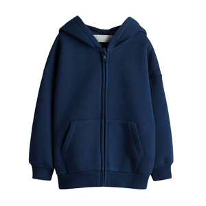 Niños al por mayor Color sólido Sudadera con capucha de manga larga Niños Niñas Bebé Sudaderas con capucha Sudadera - Product Image 4