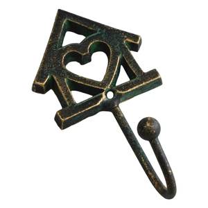 Crochets muraux en métal en fer de meilleure forme, revêtement en poudre pour la maison et le salon, crochets pour manteaux et chapeaux. - Product Image 3