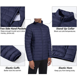 Chaqueta Acolchada para Hombre, Corte Duradero, Ideal para Clima Frío, Brinda Calor y Comodidad, Estilo Moderno para Venta al por Mayor - Product Image 5