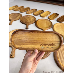 Artículos calientes Bandeja DE SERVICIO DE MADERA personalizada al por mayor Bandeja de café de madera de alta calidad para cafetería - Product Image 4