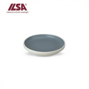 Piatto da Cena Ilsa Taiji in Melamina Avorio/Blu 15,2 X 2,7 cm, Piatti Durevoli ed Eleganti - Product Image 2
