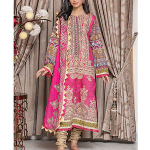 ชุดเดรสแฟชั่นแขนยาวทรงสลิมสำหรับผู้หญิง,ชุดเดรสลำลองตัวยาวสีชมพูสำหรับสุภาพสตรีชุดเดรสสนามหญ้า - Product Image 3