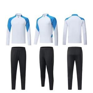 Survêtement de football personnalisé pour homme, respirant, avec capuche intégrale et manches longues, logo d'équipe, veste, faible MOQ, ensembles de vêtements de sport - Product Image 5