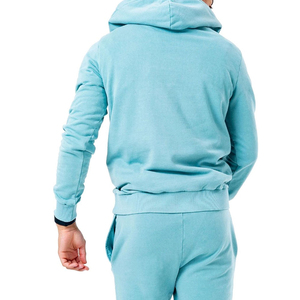 Chándal Deportivo Holgado de Estilo Urbano con Capucha, Lavado Ácido, Transpirable, Color Sólido, de Alta Calidad, Peso Medio, Estampado, Ropa de Invierno, Superventas - Product Image 5