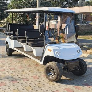 Lanzadera eléctrica de 12 pasajeros | Rendimiento del carrito de golf | Paseo en carrito de golf eléctrico Premium - Product Image 1