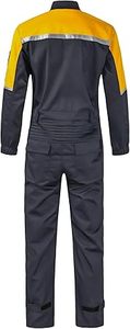 Combinaison de travail réfléchissante pour hommes, combinaison de mécanicien, combinaison de travail, combinaison haute visibilité, combinaison bicolore - Product Image 6