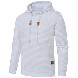 Men's Hoodie Full Zip Sweatshirt Soft Cotton Blend Stylish Comfortable Men's Hoodie Perfect For Layering And Gym Sports - Product Image 2