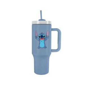 Vaso Térmico Lilo & Stitch para Quencher Stitch-Azul, Botella de Vacío de 30oz de Capacidad para Viajes y Regalos Empresariales - Product Image 1