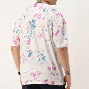 2025 ligero 100% algodón camiseta de hombre logotipo personalizado precio al por mayor - Product Image 2