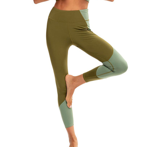 Legging pour femme en vente, spandex et polyester, uni, taille mi-haute, respirant, confortable, legging de sport - Product Image 5