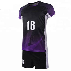 Maillot de volley-ball unisexe personnalisé en gros, impression par transfert thermique, logo personnalisé, haute qualité, nouvelle collection en vente - Product Image 2