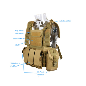 Nouveau design de gilet de chasse taille personnalisée pour hommes service extérieur tactique OEM & ODM fabriqué au Pakistan - Product Image 6