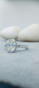 Anillo de Moda para Mujer con Diamante Solitario de 1ct Cultivado en Laboratorio, Corte Brillante, Chapado en Oro Amarillo de 18k Certificado - Product Image 6