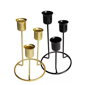 Soporte de luz de vela hecho a mano de Metal de diseño extranjero para decoración de eventos en el hogar forma personalizada tamaño Regular HECHO DE Metal puro - Product Image 6