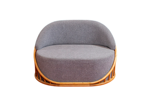 ชุดโซฟาไม้แบบแบ่งเป็นสัดส่วน3ที่นั่งโต๊ะทำจากหินสำหรับใช้ในโรงแรมประกอบด้วยผ้าเติมฟองน้ำยาง - Product Image 3