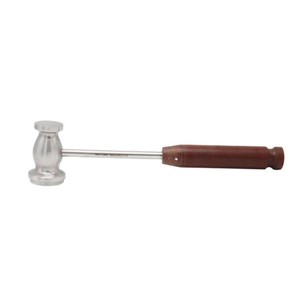 Martillo ortopédico de acero inoxidable con mango de fibra, manual, 26 cm, doble cabeza 42/30 mm, 530 g, de Medzora Surgical - Product Image 2
