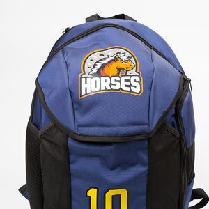 Sublimation Team <b>Backpack</b> Custom Logo Sports School Travel Bag Cordura Soft Zipper Durable for Daily and Events SBP-0125 - Product Image 6