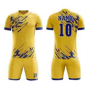 Maillot de football respirant de haute qualité pour hommes Conception de vêtements de sport personnalisés pour les jeunes pour l'ensemble de clubs de football de qualité - Product Image 1