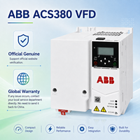 Variateur de fréquence ABB ACS380, gamme complète de modèles, 0,55 kW à 22 kW, triphasé 380-480 V, variateur de vitesse pour moteur AC