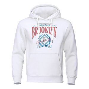 Sudaderas con capucha Otoño Invierno Kangaroo Pocket Hoodies Patrón personalizado gratis Diseño LOGO Impresión 3D Hombres Pullover - Product Image 6