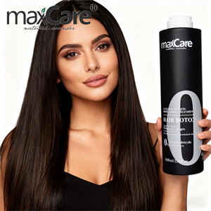 Tratamiento Capilar de Queratina Sin Formaldehído Maxcare, Tratamiento Orgánico para Alisar el Cabello con Colágeno, Champú de 1000 ml - Product Image 2