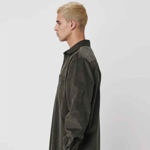 Premium Solid Color Fashionable Casual Vacation <b>Shirt</b> Slim Fit Long Sleeve Covered Button <b>Shirt</b> <b>For</b> <b>Mens</b> Wholesale Price - Product Image 4