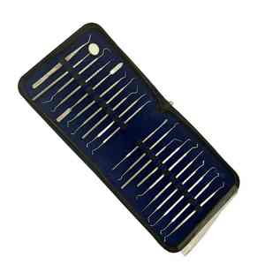 Juego de Instrumentos Dentales Quirúrgicos Básicos de Alta Calidad, 20 Piezas, Certificado CE, OEM - Product Image 1